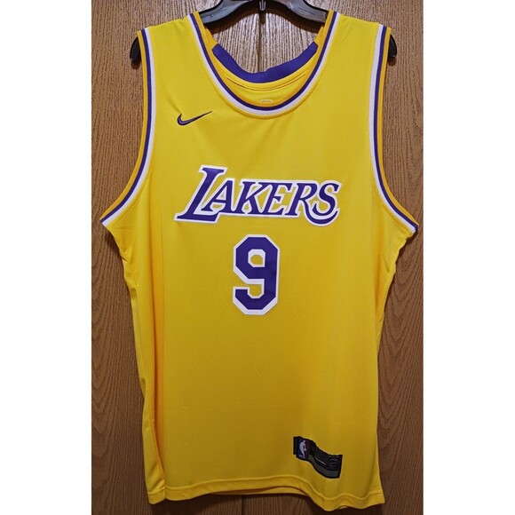 Bronny James Jr. (Nike)-(Lakers)-(Yellow)-(Jersey)-(New Condition)-(XL)-$95.00 - Picture 3 of 11